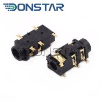 10PCS 3.5MM Headphone PJ-327A Gold-Plated Patch 5 Pin SMD Audio Earphones/Headphone Socket PJ327A MP3 Accessories