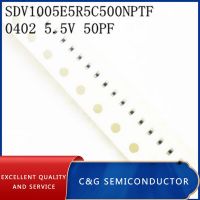 100pcs SDV1005E5R5C500NPTF 0402 5.5V 50PF SMD ESD SMT CHIP Varistor WATTY Electronics