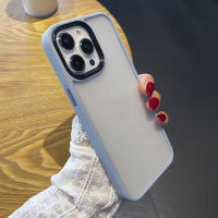 เลนส์อะคริลิค เคสไอโฟน  ป้องกันการหล่น ปลอก เข้ากันได้สำหรับ เคส iPhone 11 12 ProMax13 Pro12 Pro Max 14  Pro/ProMax/Plus เคสโทรศัพท์