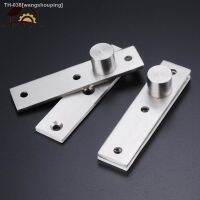 ✣✐∏ Myhomera 360 Degree Rotation Axis 75mm 95mm Rotating Hinges Location Shaft Up and Down Door Hidden Pivot Hinge Stainless Steel