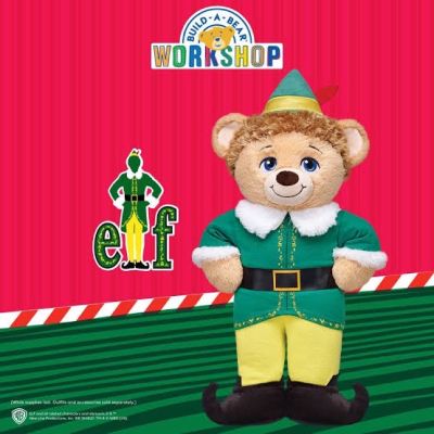 ตุ๊กตาหมี บิ้วอะแบร์ น้องเอลฟ์ Elf 💛💚⭐️Build-A-Bear Workshop⭐️🇺🇸สินค้ามือสองสภาพดีจากอเมริกา