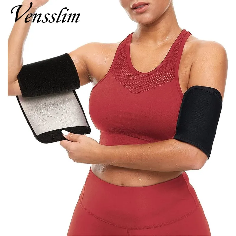 Neoprene Slim Arm Trimmer for Women - Heat Up Your Workouts with Sweat Band  for Weight Loss and Fat Burning - Adjustable Arm Shaper Bands for Slimmer