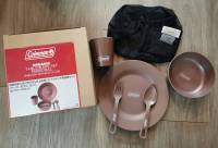 Coleman JP Organic Tableware Set Personal ชุดจานชามช้อนส้อม โคลแมน by Jeep Camping