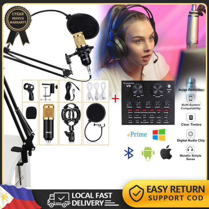 condenser microphone mic for karaoke recording videoke original sale