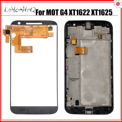 For Motorola Moto G4 LCD Display Xt1622 Xt1625 display Touch Screen Digitizer Assembly With Frame For MOTO G4 LCD
