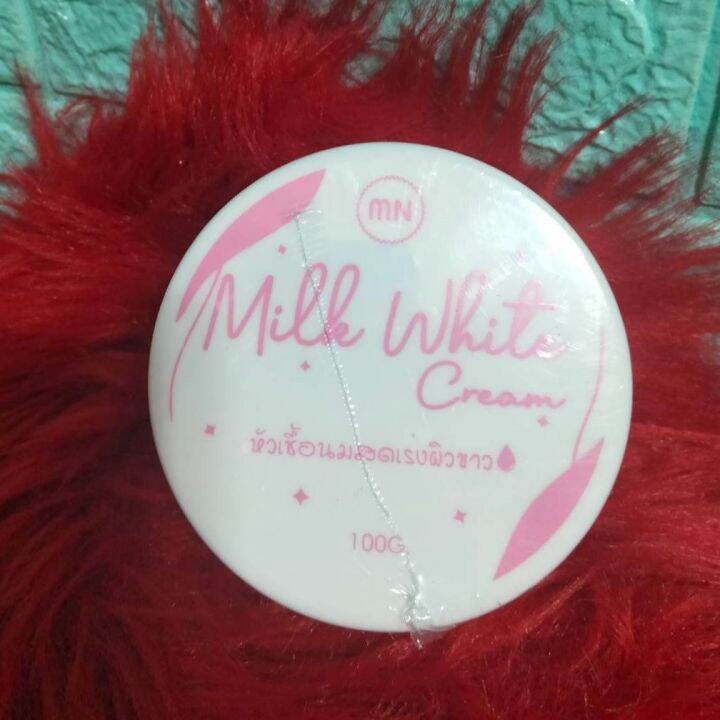 หัวเชื้อนมสด เอ็มเอ็น มิลค์ ไวท์ ครีม MN milk White Cream ผลิตภัณฑ์