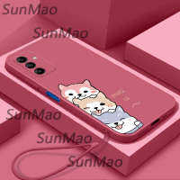 เคสป้องกันซิลิโคนของสุนัขน่ารักเคสโทรศัพท์ M14 Samsung