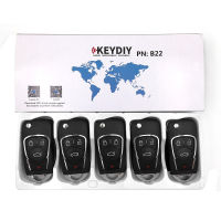 OCMN 15Pcs KD รถรีโมทคอนล B22 B22-3 B22-4รถ34ปุ่มรีโมทคอนลสำหรับ KD900 KD-x2 KD Mini Keydiy อุปกรณ์เสริม Cnsm