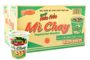 Date mới - Thùng 24 ly mì chay Handy Hảo Hảo lẩu nấm thập cẩm 66g