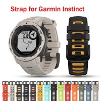 Pasek z miękkiego silikonu dla Garmin Instinct wymiana inteligentnej opaski zegarka nadgarstek dla instynktu Tide/Esports/Solar/Tactical Wristband