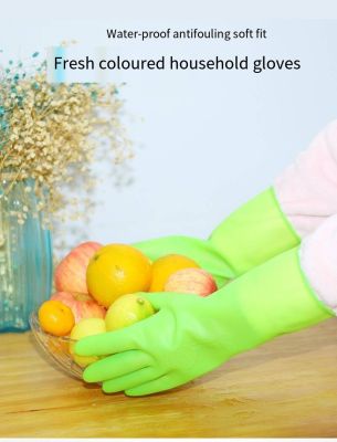 Dishwashing Gloves Rubber for Cleaning The Kitchen Durable Latex for Washing Clothes Rubber for Washing Dishes Gloves Safety Gloves