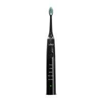 เเปรงสีฟันไฟฟ้า SONIC ELECTRIC TOOTHBRUSH LEBOT ของแท้ เเถมเเปรง 1 ชิ้น* (BLACK) (0202)