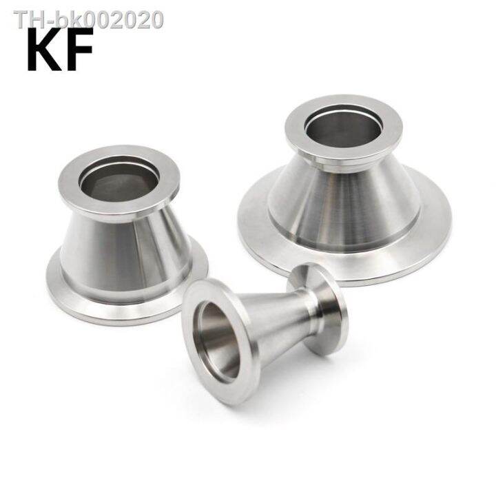 kf16-25-40-50-tri-clamp-reducer-vacuum-pipe-fittings-flange-adapter-304-stainless-steel-sanitary-kf25-40-kf25-50-kf16-25