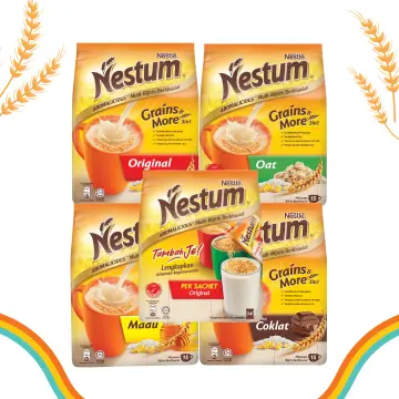 2 Packs NESTLE Nestum Breakfast Cereal Drink 3in1 ORIGINAL (28g x 15 Sachet)