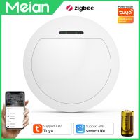 Meian Tuya ZigBee Motion Sensor Human Body Sensor Movement Infrared Wireless Connection Smart Home Work With Smart Life Need Hub Household Security Sy