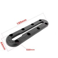 ✟ Kayak Slide Track Rails Bracket DIY Accessories Fishing Rod Holder Mounting Base Rack Compatible RAM