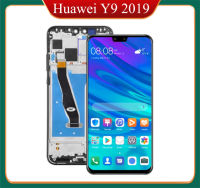 6.5 สำหรับ Huawei Y9 JKM-LX1 Lcd 2019 JKM-LX2 JKM-LX3หน้าจอสัมผัส Digitizer เพลิดเพลินกับ9 Plus ชุดประกอบจอแสดงผลฝาหลังปิดโทรศัพท์ฟรี