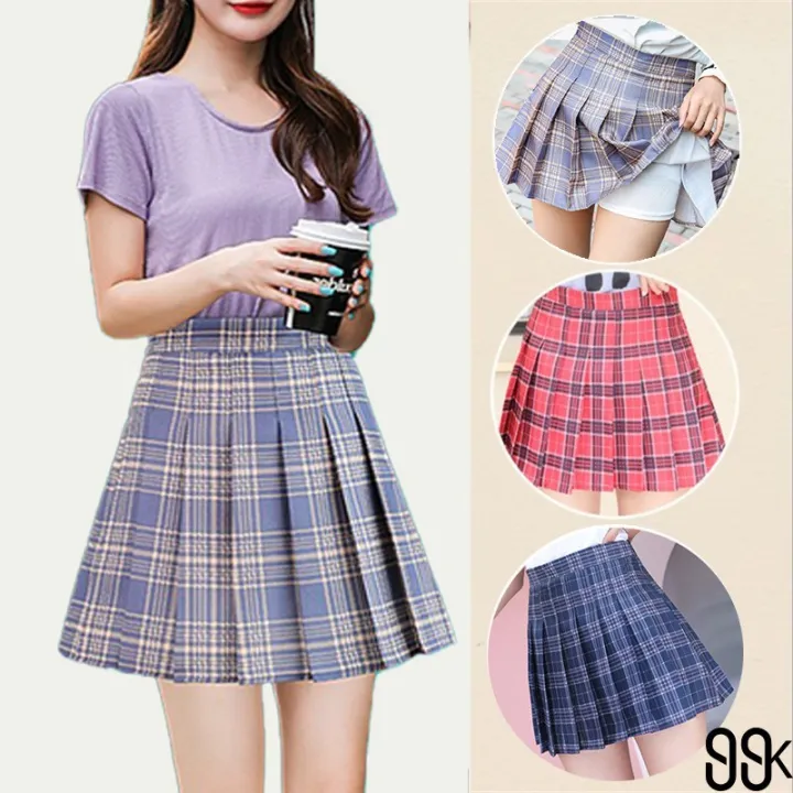 mini pleated skirt