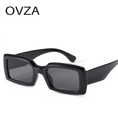 OVZA 2022สี่เหลี่ยมผืนผ้าใหม่แว่นตากันแดดผู้หญิงยี่ห้อ Designer UV400 Mens แว่นตากันแดดคุณภาพสูงสไตล์คลาสสิก S1066