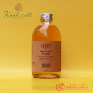 DẦU MÈ ĐEN ÉP LẠNH NOOM 350ML - Virgin Black Sesame Oil -Bổ sung Omega 36