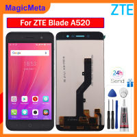 MagicMeta หน้าจอต้นฉบับสำหรับ ZTE เบลด A520จอแสดงผล LCD BA520ใบมีด A520แอลซีดีแสดงผลหน้าจอสัมผัสสำหรับจอสำรอง ZTE เบลด A520