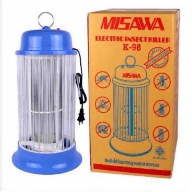 โคมไฟดักยุง-แมลง-misawa-k-98-โคมไฟจับยุง-มิซาว่า-โคมไฟ-ดักยุง-ดักแมลง