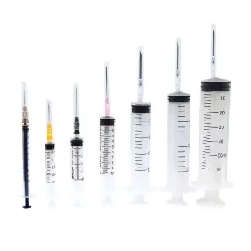 10pcs Syringes Blunt Needle 1ml Syringe Tip Needle Protective Cover Cap Kit