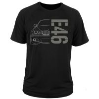 เสื้อยืดผู้ชายE 46 คลาสสิก Drift Bmw Series 3