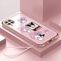 ARIZINO เคส OPPO A57 2022 4G A78 5G A77 5G เคส A17K A17 A77S ตัวชุบโลหะหรูหราน่ารัก6D เคสโทรศัพท์ซิลิโคนรูปกระต่าย (พร้อมสายคล้อง)