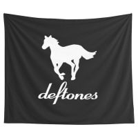 Aeremisi Deftones พรมศิลปะแขวนผนังสำหรับห้องนอนตกแต่งห้องนั่งเล่นหอพักวิทยาลัยฉากหลังปาร์ตี้