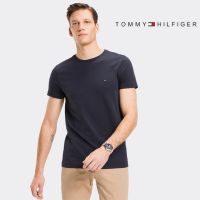 ✓ Tommy Hilfiger Tommy Tommy เสื้อยืดผู้ชายแขนสั้น2021ฤดูร้อนหลวมผ้าฝ้ายปักทำให้เสื้อชั้นในไม่มีซับใน