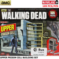 Model โมเดล งานแท้ 100% McFarlane Toys จากหนังดัง The Walking Dead TV Series เดอะวอล์กกิงเดด Upper Prison Cell Building Set ห้องขัง 109 PCS/PZS Ver Original from Japan Figma ฟิกม่า Anime ขยับแขน-ขาได้ อนิเมะ การ์ตูน มังงะ manga Figure ฟิกเกอร์