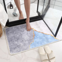 Simple Nordic Bath Mat Imitation Cashmere Entrance Doormat Soft Absorbent Rug Home Non-Slip Kitchen Car Living Room Bedroom