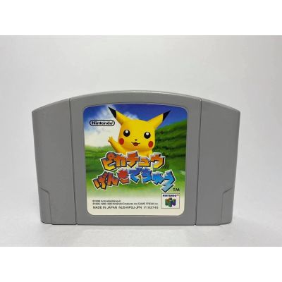 ตลับแท้ Nintendo 64   N64  Hey You Pikachu Genki de Chu  Pokemon