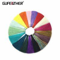 【YF】✴  GUFEATHER L24/6.5CM/silk tassel/earrings accessories /jewelry accessories/diy making 10pcs/bag