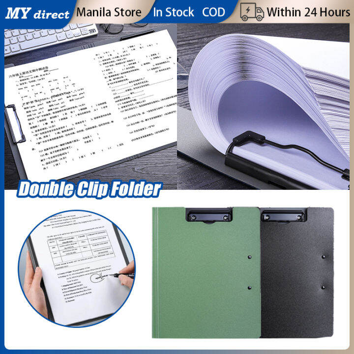 File Cover Folder Clipboard A4 File Organizer Document Clipboard School