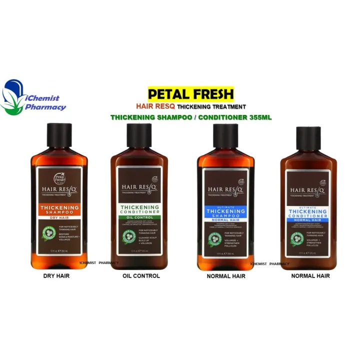 ๑ Petal Fresh Hair ResQ Ultimate Thickening Shampoo / Conditioner 355ml ...