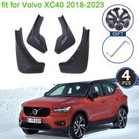 for Volvo XC40 2018 2019 2020 2021 2022 2023 Mudflap Mudguard Fenders Splash Guards Front Rear Wheel 4Pcs Car Stying Accessories