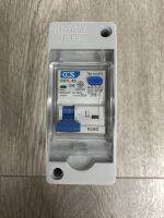 เมนเบรคเกอร์ กันดูด 2p 63a พร้อมกล่องกันน้ำ IP65 RCBO CCS