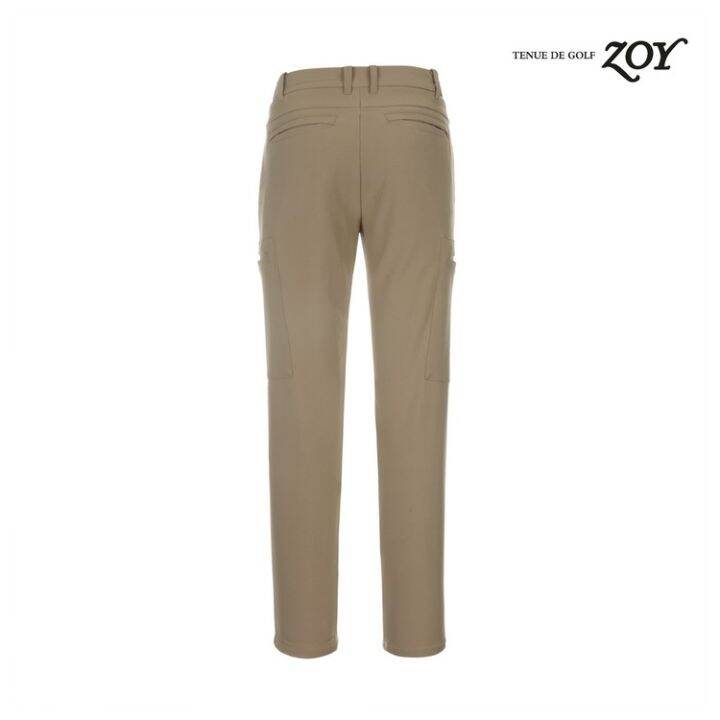 zoy-golf-cargo-pants-for-male-fabric-dark-beige-1-piece