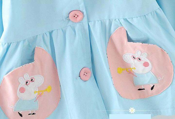 เสื้อ-jacket-peppa-pig-เหมาะสำหรับเด็ก-2-6-ปี-ใส่กันลมได้-ไม่ร้อน-หรือใส่ทับเสื้อแขนยาว-สำหรับหน้าหนาว-สินค้าเป็นงานคุณภาพ