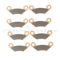 4sets Front Rear Brake Pads For Polaris 550 850 Sportsman Touring XP EPS 850 1000 Forest Scrambler 2010 2011 2012 2013