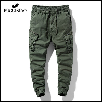 Fuguiniao 2022ใหม่ Jogger กางเกงสำหรับชายฤดูร้อนผู้ชายกางเกงลำลองกางเกง Overalls