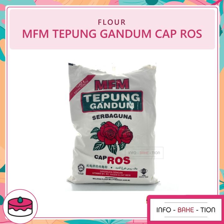 Mfm Cap Ros Tepung Gandum 850g Lazada