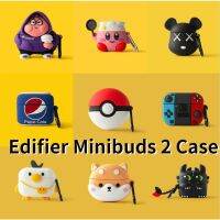 READY STOCK! Cartoon pattern for Edifier Minibuds 2 Soft Earphone Case Cover