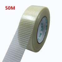 1Pcs High Temperature Strong Grid Fiber Tape 10-100 mm x 50 M Mold Home Appliance Bundled Fixed