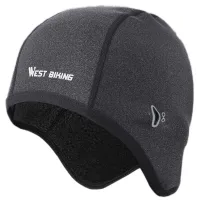 WEST BIKING Winter Cycling Caps Polar Fleece MTB Bike Balaclava Hats Sports Headband Skiing Snowboard Bicycle Cap