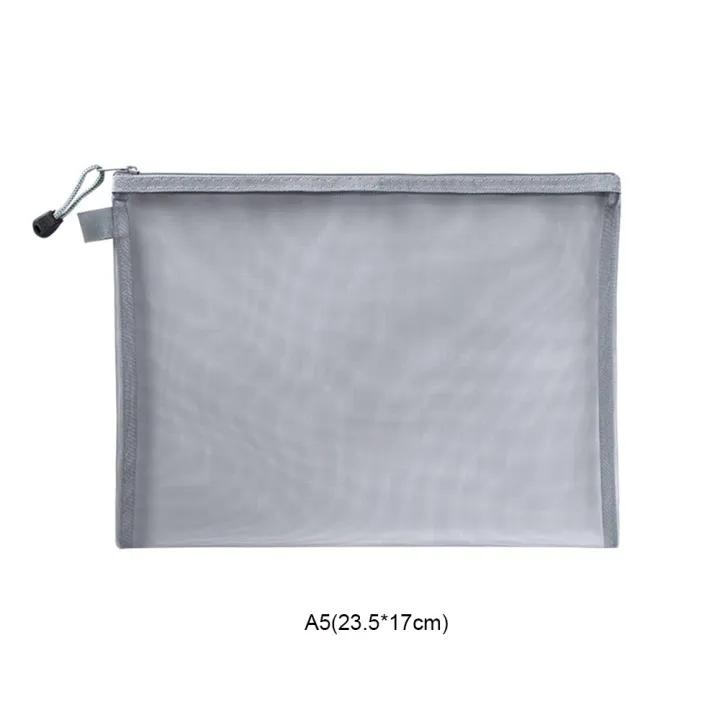 subject-bag-mesh-file-bag-a5-test-paper-information-bag-nylon-mesh-file-bag-a4-transparent-zipper-bag