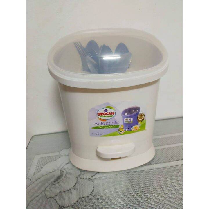 Orocan Automatic Cutlery Holder / Spoon and Fork Dispenser 8606 Lazada PH