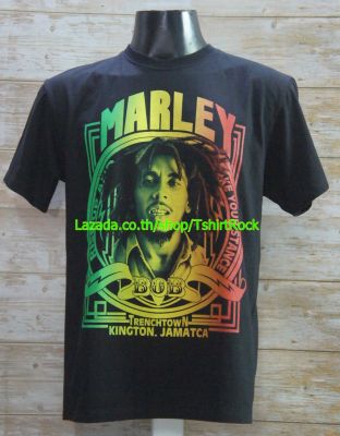 เสื้อวง BOB MARLEY บ็อบ มาร์เลย์ ไซส์ยุโรป เสื้อยืดวงดนตรีร็อค เสื้อร็อค  TDB6038 เสื้อวงดนตรี90